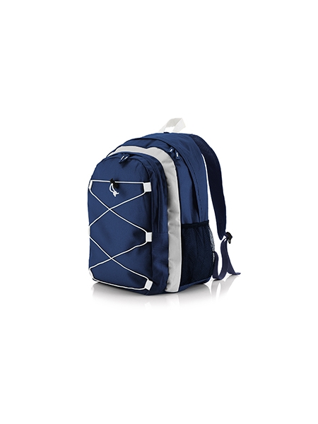 Zaino Arizona in tessuto 600D cm. 33x45x22 con tasca frontale accessoriata