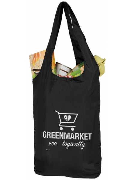 Shopper personalizzate in poliestere Packaway 38x41 cm