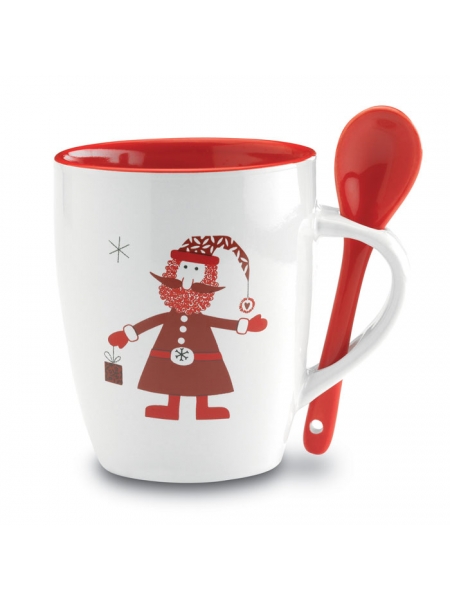 Tazza con cucchiaino integrato