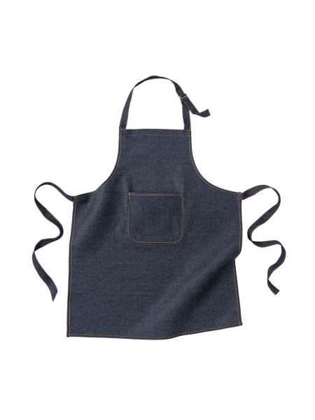 Grembiule 7/8 OZ DENIM con tasca 68x85 cm