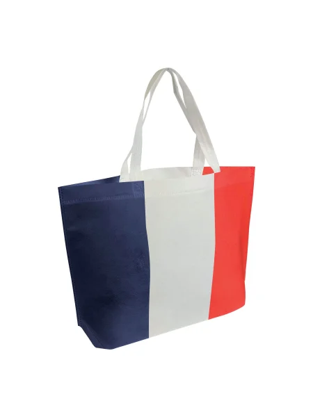 Shopper personalizzate tricolori Courmayeur