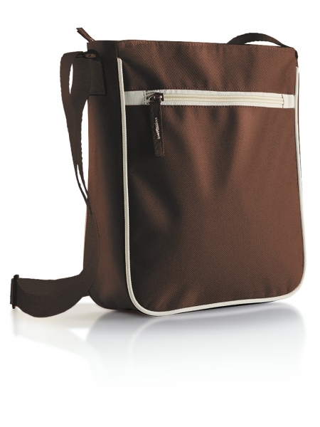 Tracollina in poliestere con tasca frontale 23 x 26 x 7 cm
