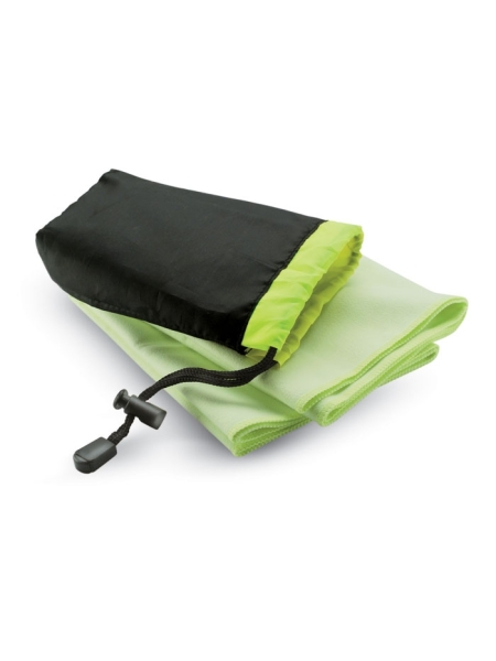Asciugamano sportivo in poliestere personalizzato Drye 40 x 80 cm