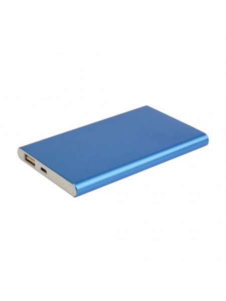 Power bank in alluminio personalizzato 4000 mAh