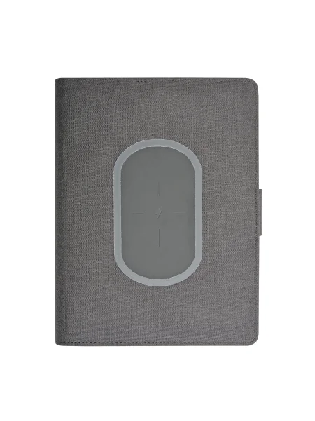 Portablocco A5 con caricabatteria wireless personalizzato Tech