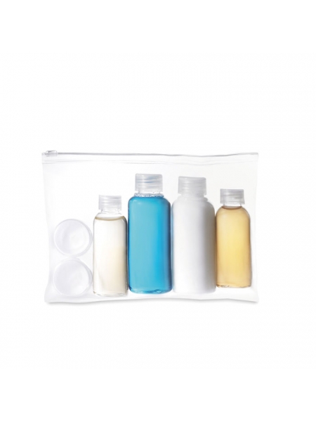 Kit flaconi da viaggio porta liquidi