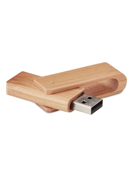 Chiavetta USB bamboo personalizzabile 1 64 GB