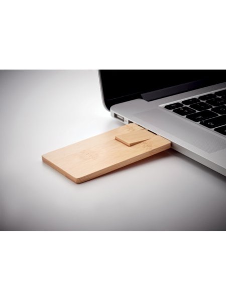 USB in bamboo da 16GB
