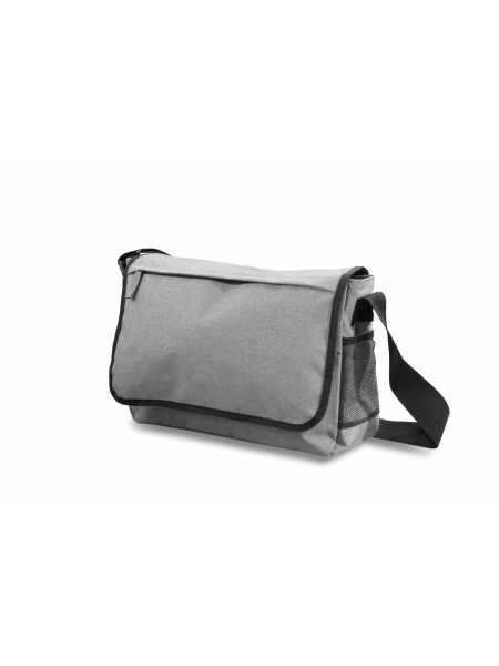 Tracolla in poliestere con finitura jeans cm. 38x29x12