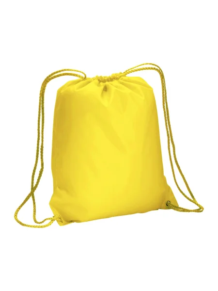 Zainetto in poliestere Cisa chiusura a strozzo 45 x 45 cm