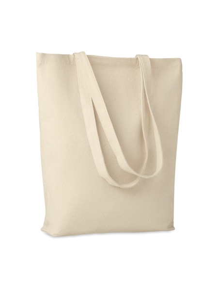 Shopper bag ecologiche in cotone personalizzate Rassa 38 x 42 x 9 cm