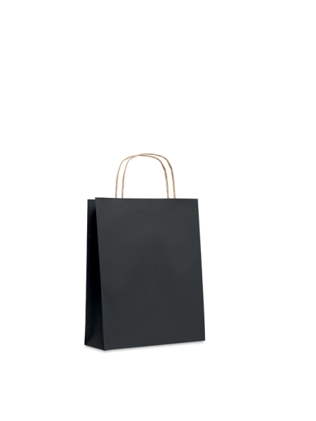 Sacchetti Regalo In Carta Kraft Con Manici - 50 Pezzi Piccoli (15,8 X 8,9 Cm) Per Bomboniere E Regali