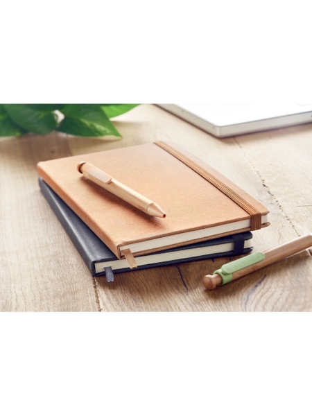 Notebook A5 in poliuretano personalizzabile Baobab