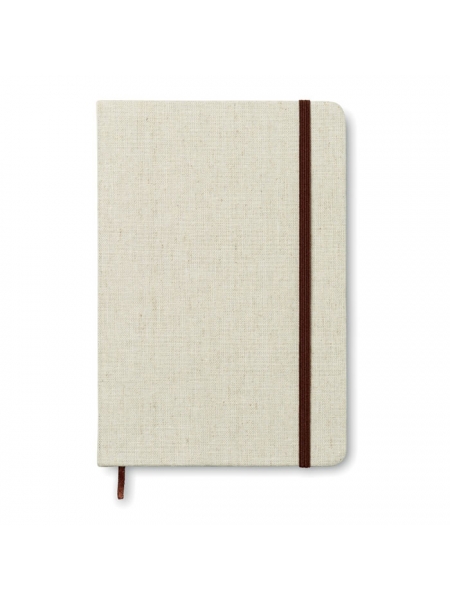 Notebook con cover in canvas
