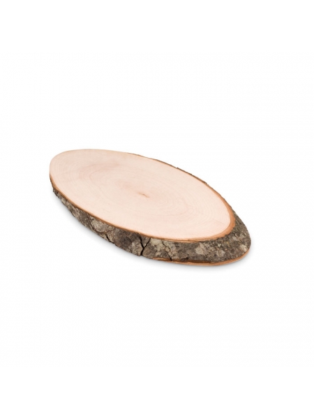 Taglieri in legno e corteccia di forma ovale