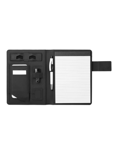 Portablocco A5 multifunzione con powerbank personalizzato PowerNoty