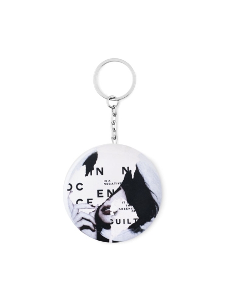Portachiavi con apribottiglie personalizzato Pin Flask