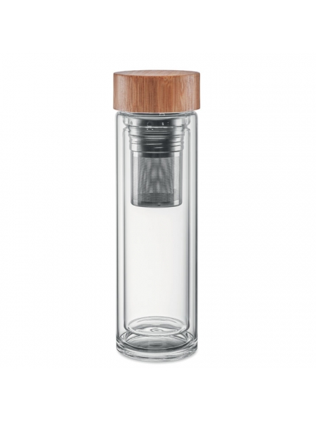 Bottiglia in vetro personalizzata Batumi Glass. 420 ml