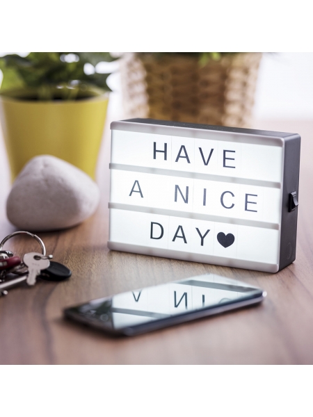 Light box retroilluminato Cinema Display 82 lettere