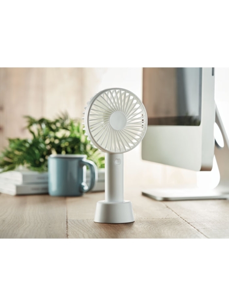 Ventilatore da tavola portatile ricaricabile