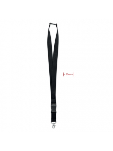 Lanyard personalizzati con fibbia staccabile 2x90 cm