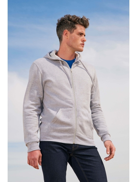 Felpa cappuccio e zip unisex adulto personalizzata Sol's Stone