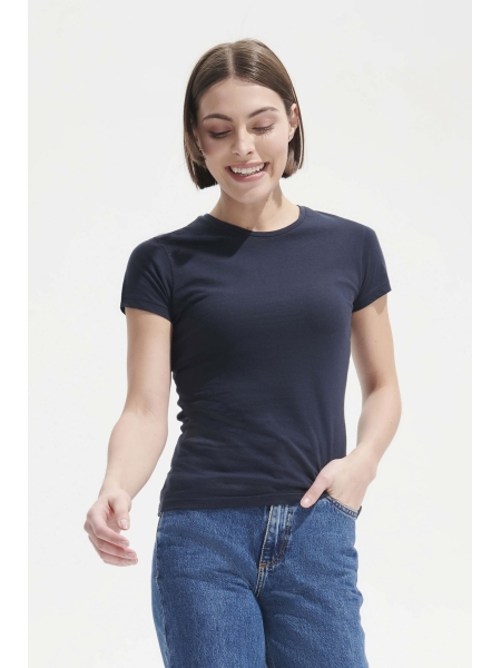 T shirt cotone donna personalizzata Sol's Miss