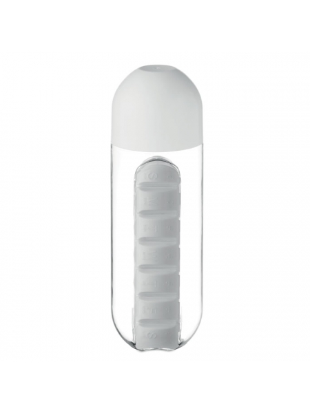 Borraccia personalizzata da 600ml con portapillole Bottle Pill