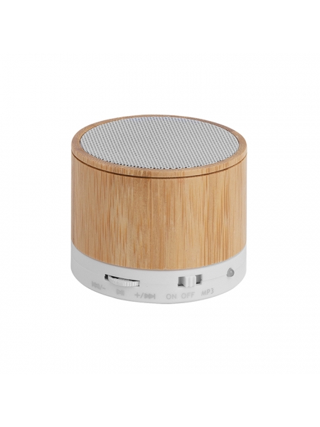 Speaker bluetooth 3W bamboo