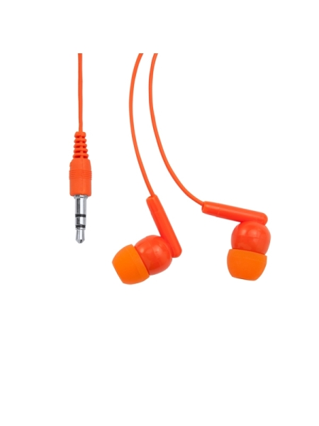 Cuffie auricolari con filo personalizzate in pratico contenitore Roly Punk