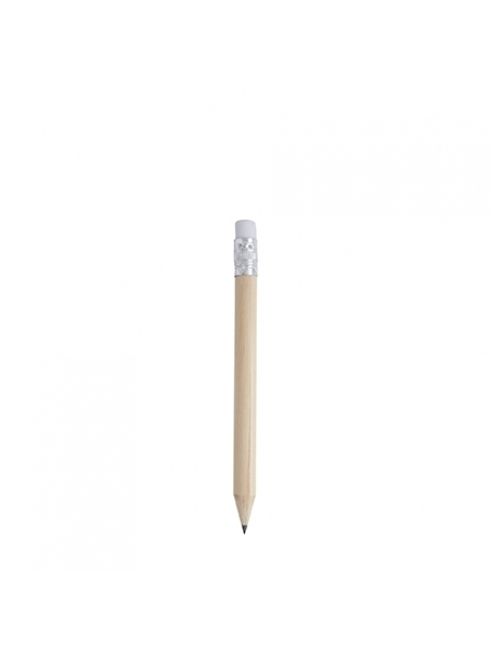 Mini matita in legno con gomma Mata Roly
