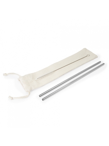 Cannucce acciaio inox set da 2 personalizzate Roly Malow