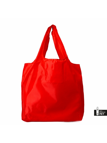 Shopper personalizzate in poliestere riciclato Pantala 46x33x8 cm