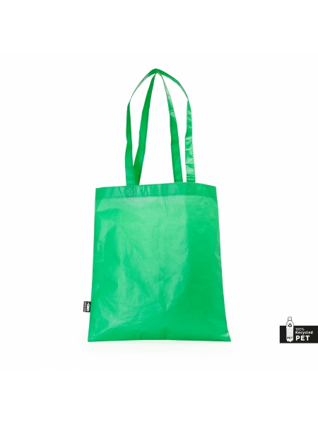 Shopper personalizzate riutilizzabili in R-Pet Pocha 41x37 cm