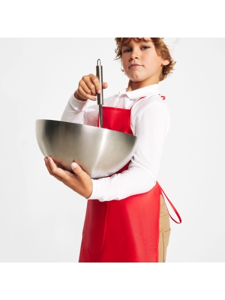 Grembiuli da cucina per bambini con cappellino personalizzati Roly Jamie