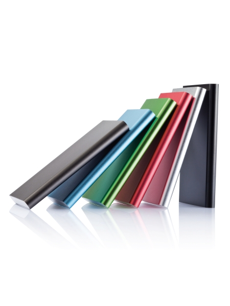 Power bank in alluminio e plastica Buddy 4000 mAh