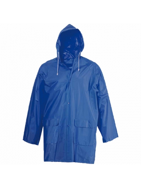 Poncho impermeabile in PVC richiudibile in bustina
