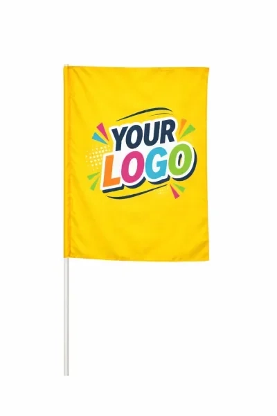 Bandiere personalizzate 50x70 cm con occhiello e asola per asta