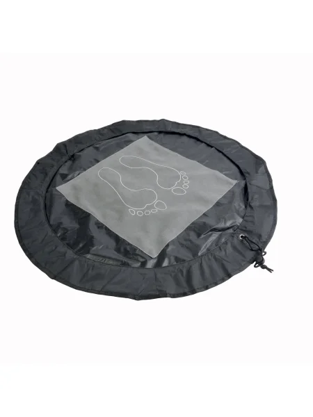 Tappetino poggiapiedi personalizzato in poliestere richiudibile