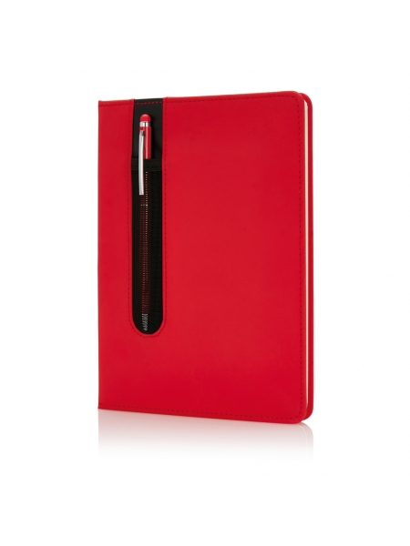 Taccuino A5 con penna touch personalizzato Crispian