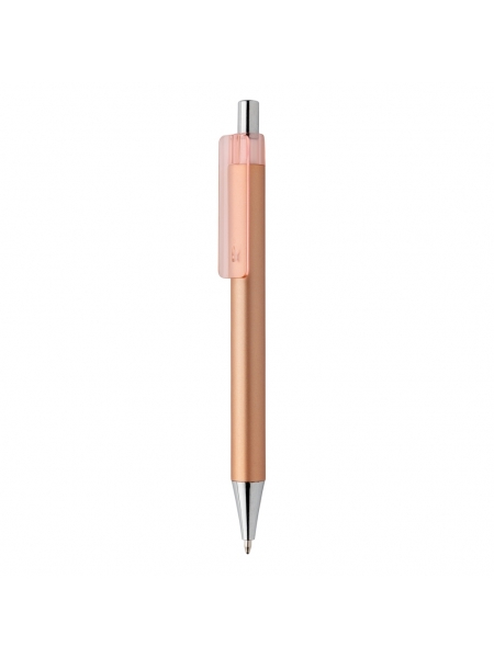 Penna in plastica metallizzata personalizzata X8 Metal