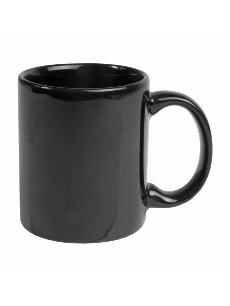 Tazza personalizzata in ceramica personalizzata Black 320 ml
