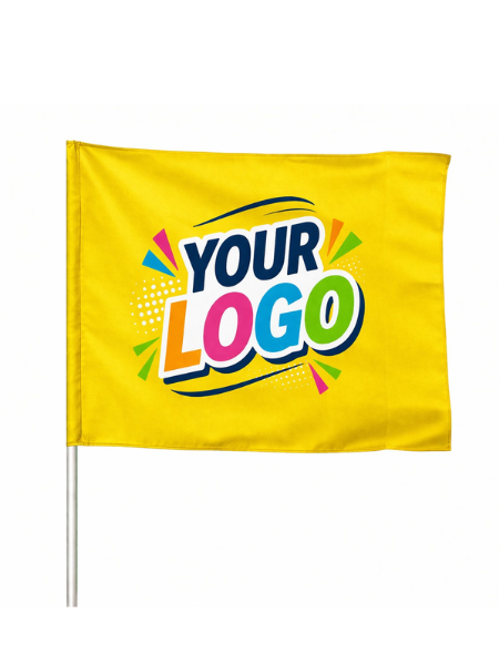 Bandiere personalizzate per asta 220x150 con stampa di alta qualità