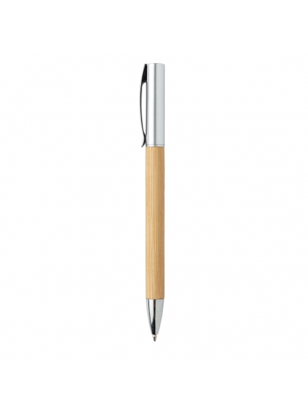 Penna ecologica in bamboo e metallo personalizzata