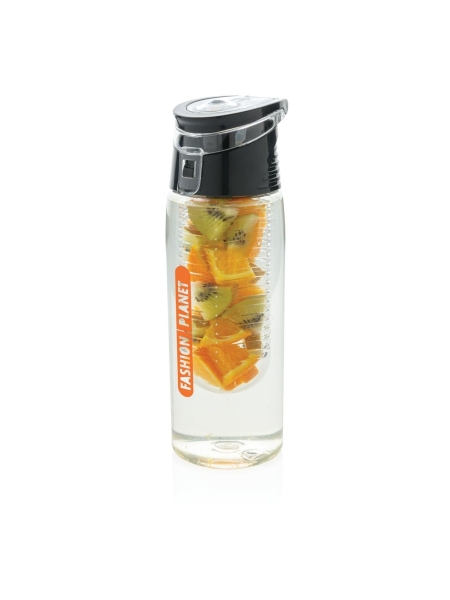 Borraccia in tritan con infusore Bella da 700 ml