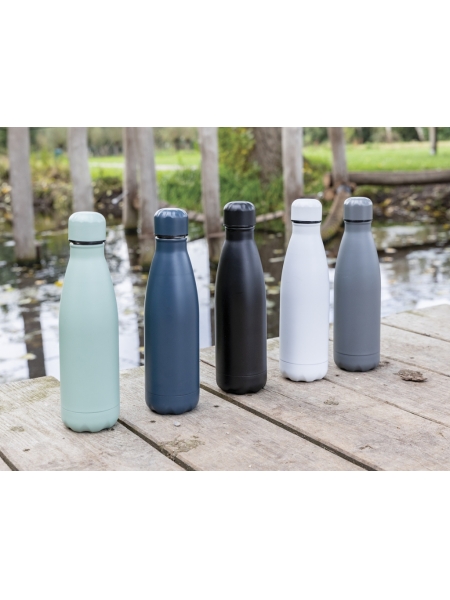 Borraccia sottovuoto in acciaio tinta unità da 500 ml