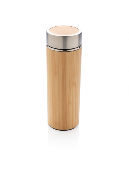 Thermos in bamboo personalizzato Connor 300 ml