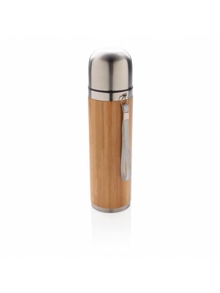 Thermos da viaggio in bamboo personalizzato Cody 400 ml