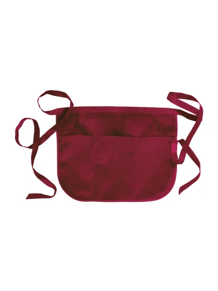 Grembiulino da bar in cotone e poliestere 180gr 49x34 cm con 3 tasche frontali