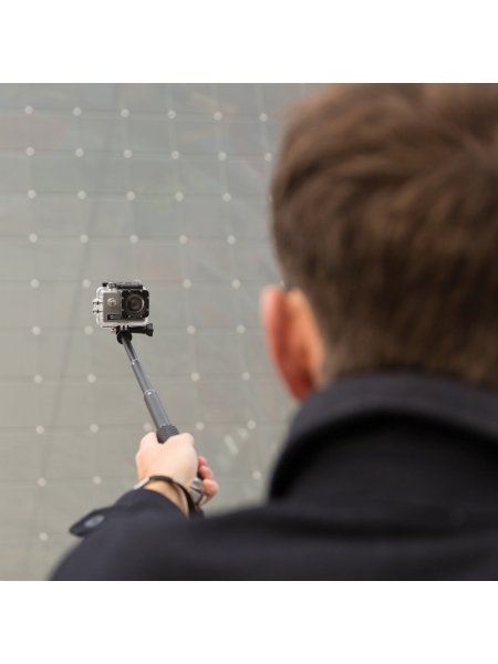 Action camera personalizzata in set con bacchetta e accessori Swiss Peak